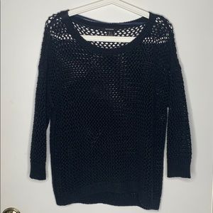 DKNY navy knit sweater